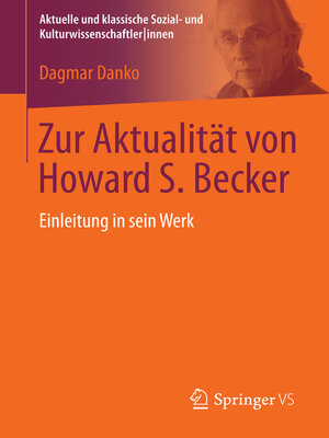 cover image of Zur Aktualität von Howard S. Becker
